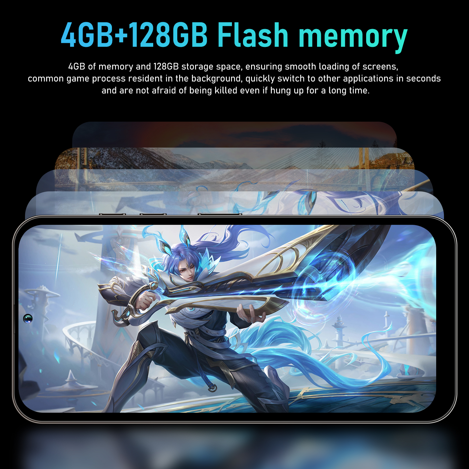 128GB smartphone cellphone 4G unlocked phone