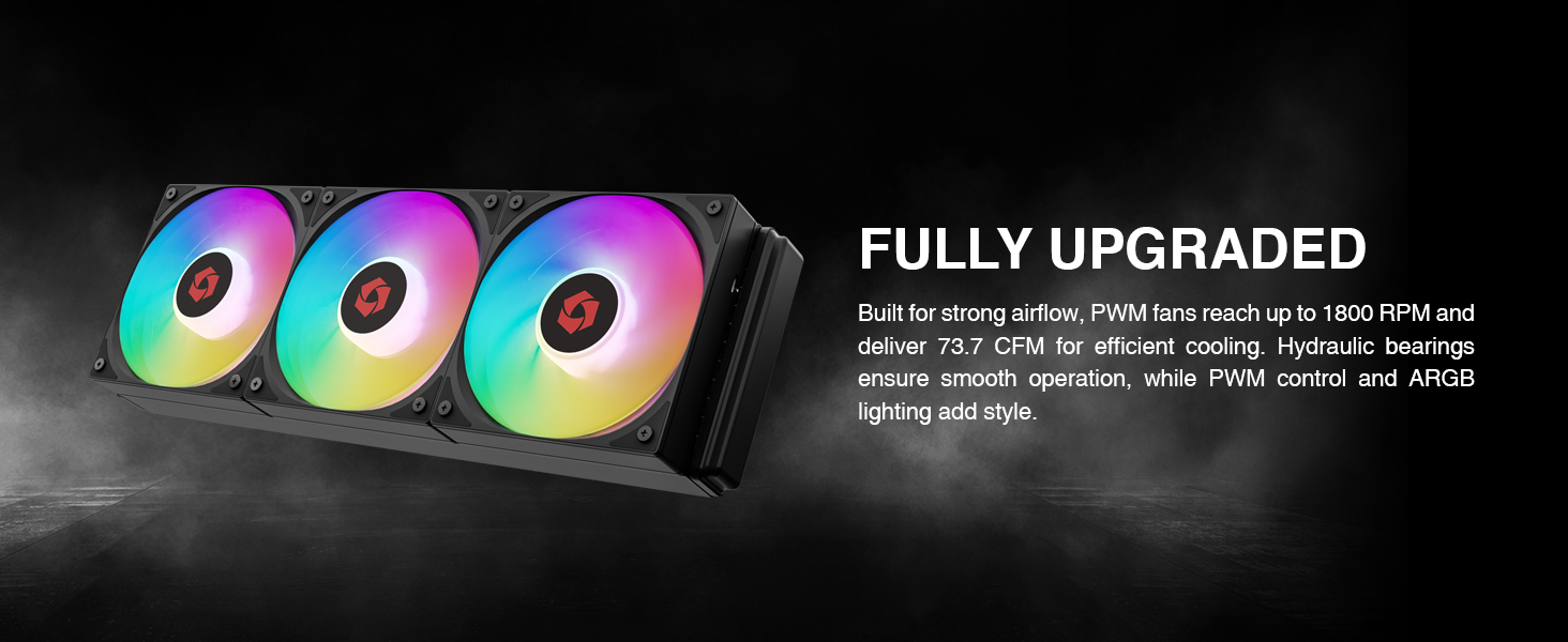 Rosewill FROSTMAX 360mm Digital ARGB AIO CPU Cooler
