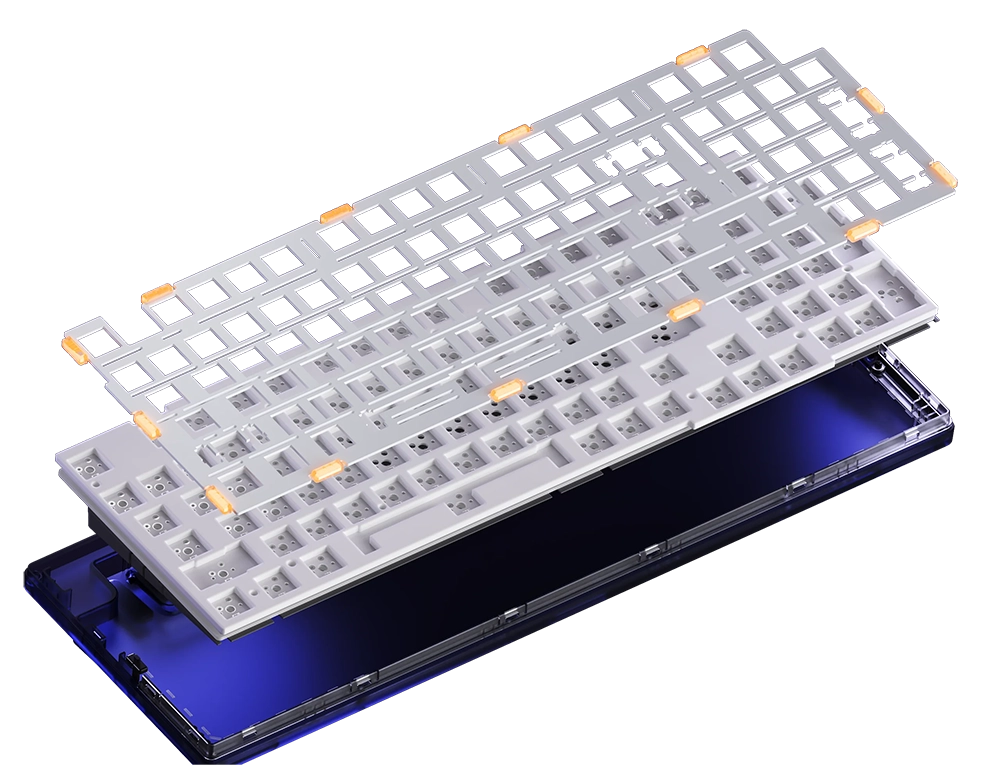 DAREU COOL98 Tri-Mode Wireless Mechanical Keyboard