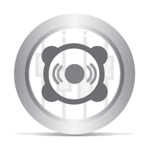 6.5in Weatherproof 2-Way Speakers with Wall Mount Bracket (Pair White)