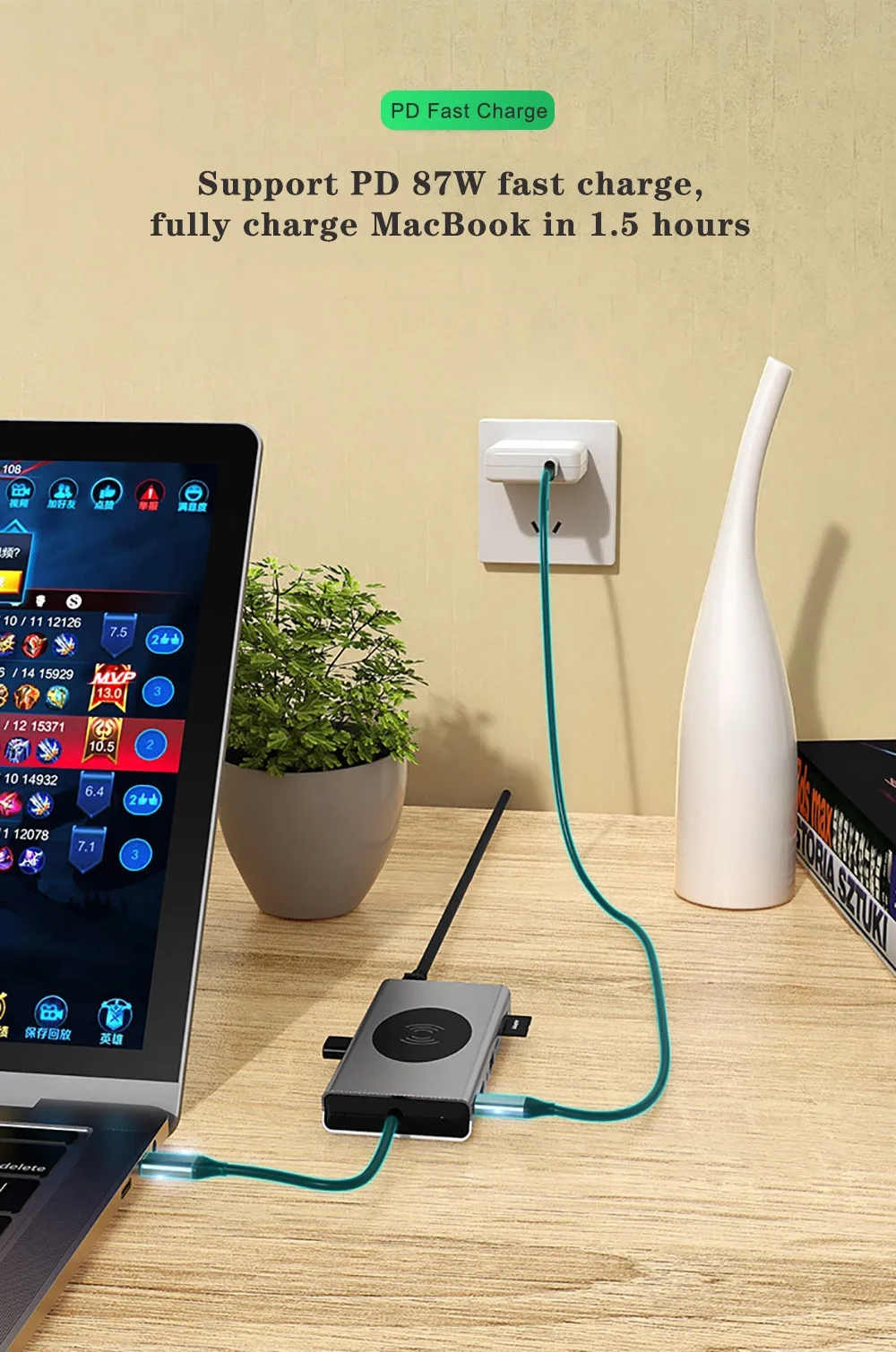 15-in-1 Laptop Docking Station