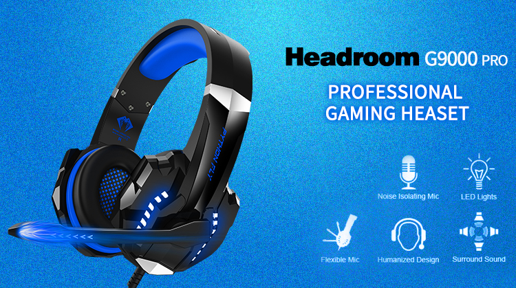 SUIUBUY Gamer Wired Lightweight Headset with Microphone for Ps5