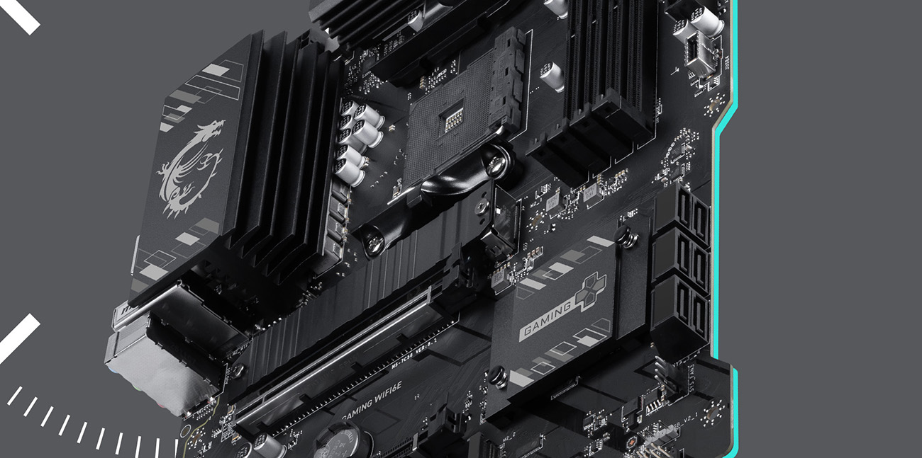 MSI B550 GAMING WIFI6E Motherboard