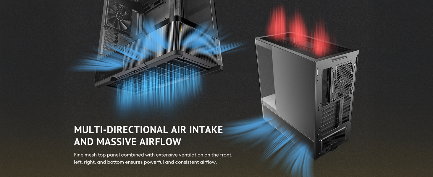 Antec C6 Curve Air Mid-Tower Case