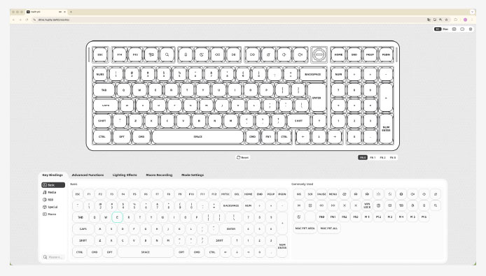 NuPhy Air100 V3 99 Keys 100% Low-Profile Hot-Swap Wireless Mechanical Keyboard