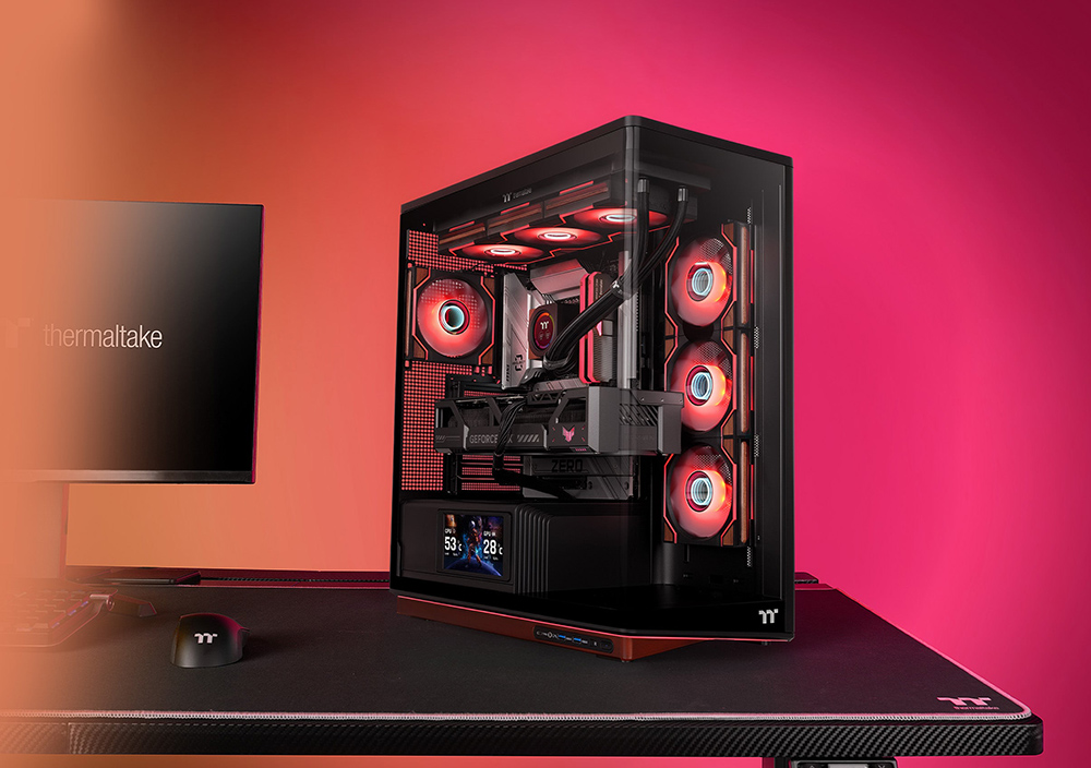 Thermaltake Stage 500 TG ARGB Mid Tower Chassis - Black