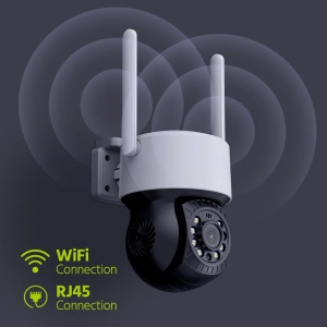 inLifeCam 3.0MP Tuya Smart APP Outdoor WIFI Pan Tilt Mini PTZ IP Camera