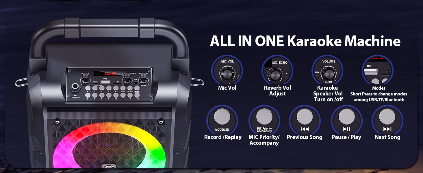 ALL IN ONE Karaoke Machine