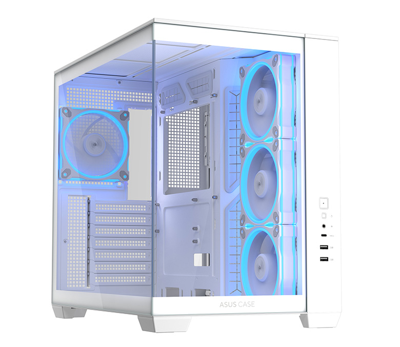ASUS A32 PLUS White ATX gaming PC case