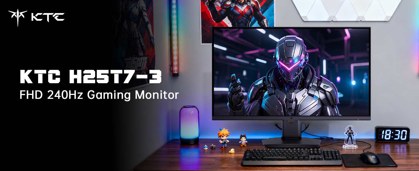 KTC H25T7-3 FHD 240Hz Gaming Monitor