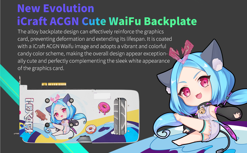 MAXSUN GeForce RTX 4060 iCraft OC ACGN Limited Edition 8GB MAXSUN GeForce RTX 4060 iCraft OC ACGN Limited Edition 8GB