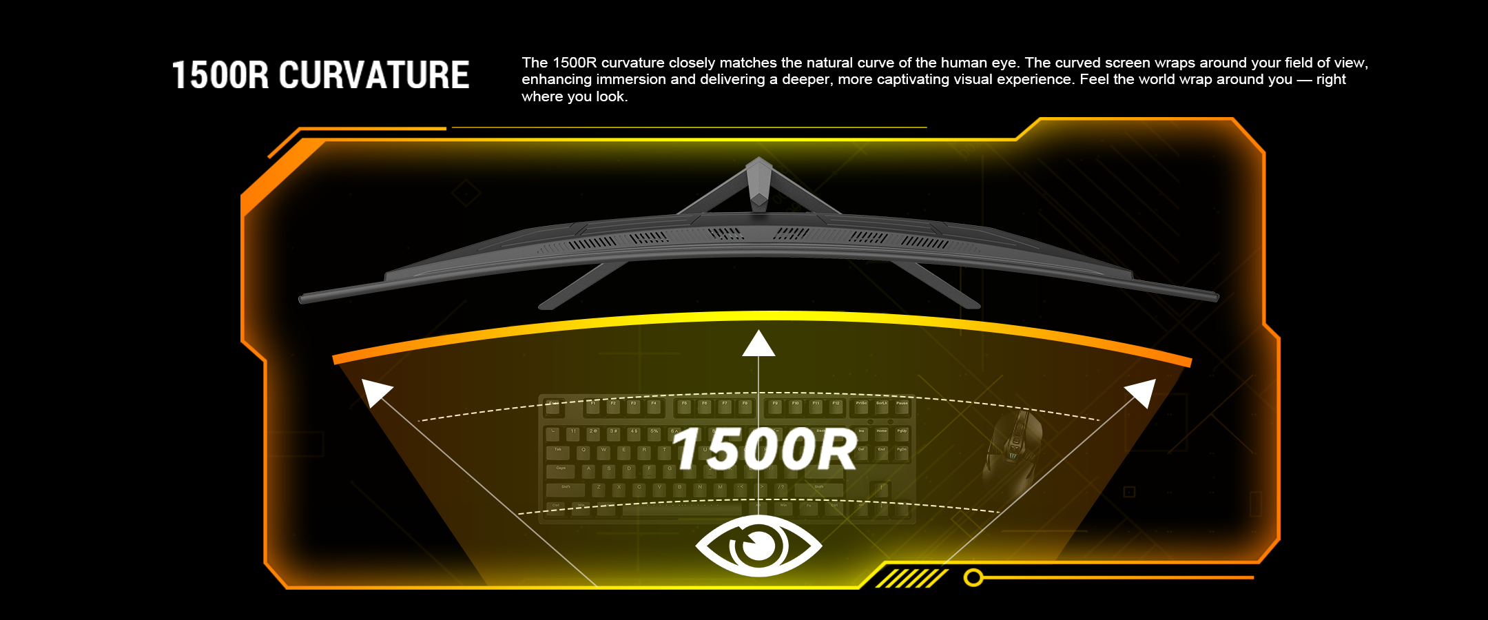 Curved 1500R Gaming Monitor