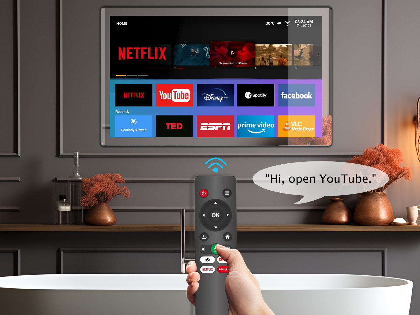 Voice Remote with Google Assistant