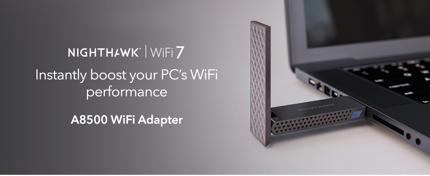 NETGEAR Nighthawk A8500 WiFi 7 USB 3.0 Adapter 