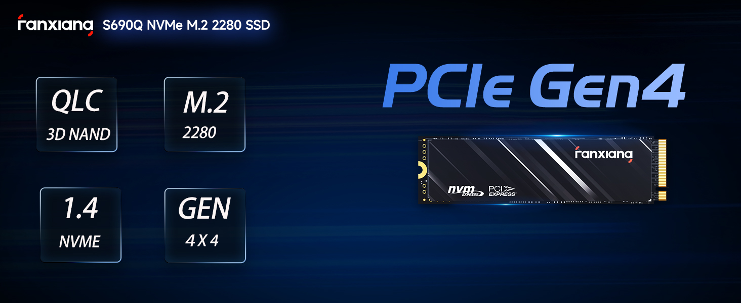 M.2 SSD 2TB PS5対応 fanxiang S690Q - メルカリ