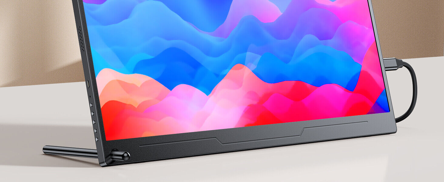monitor portable 1080P portable monitor uperfect portable monitor 15.6 monitor portable vesa stand
