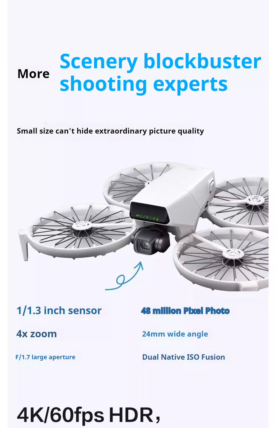 DJI Flip Smart HD Drone