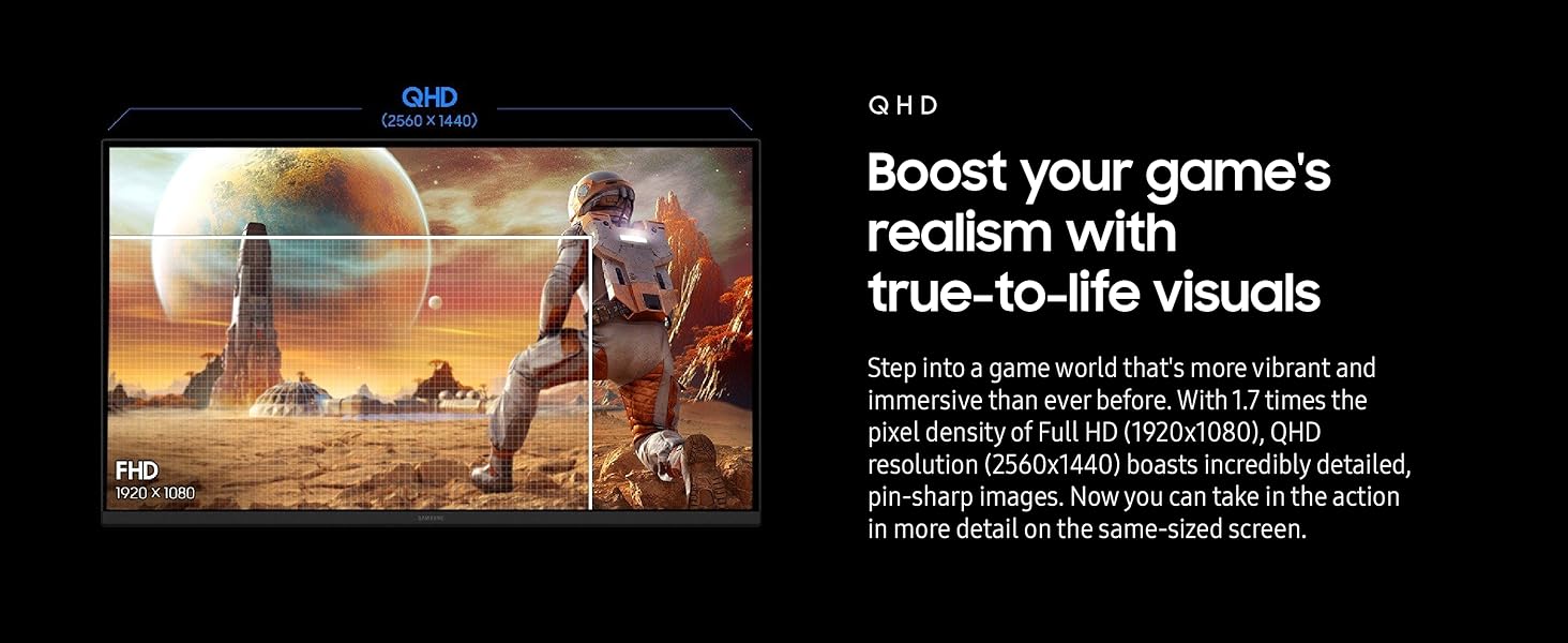 SAMSUNG Odyssey G5 G50F Gaming Monitor