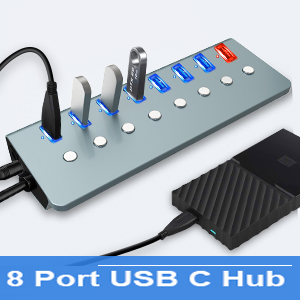 7 Port USB Hub 3.0 (Type C)