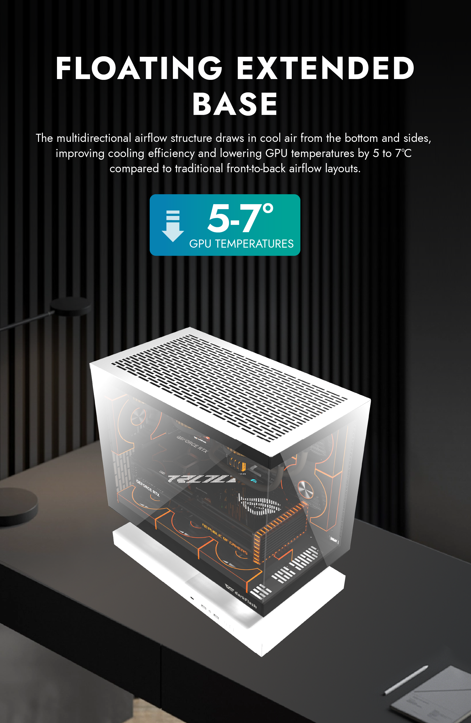 FLOATRON F1 M-ATX PC Case