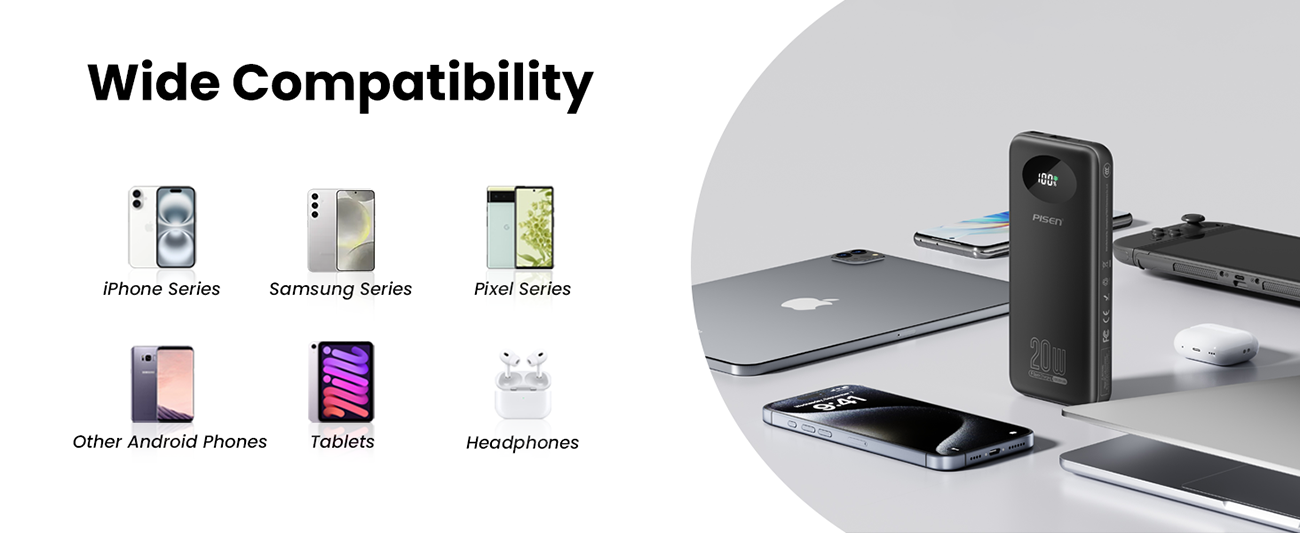 PISEN MagiPi 10000mAh Wireless Powerbank