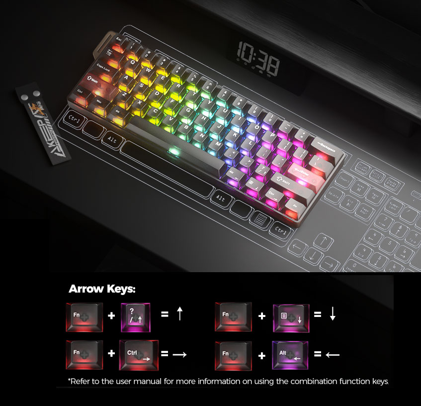DAREU COOL60 60% Hall Effect Gaming Keyboard