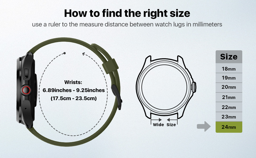 find the right size