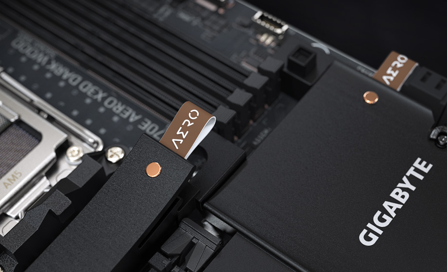 GIGABYTE X870E AERO X3D DARK WOOD AMD AM5 ATX Motherboard