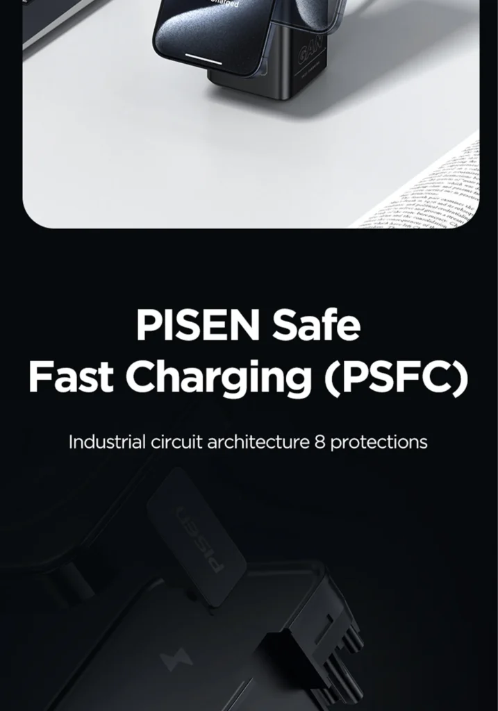 PISEN 45W GaN Desktop Magstation Charger (US)