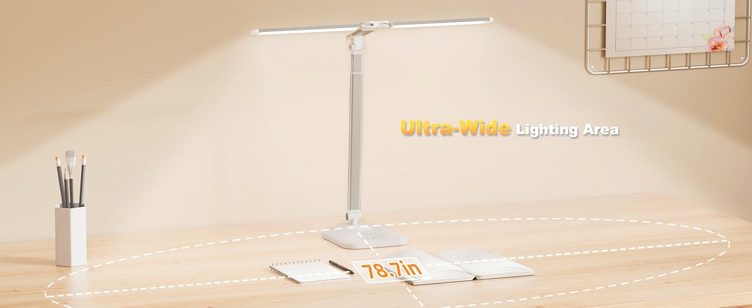 Height Adjustable Desk Lamp for Office home