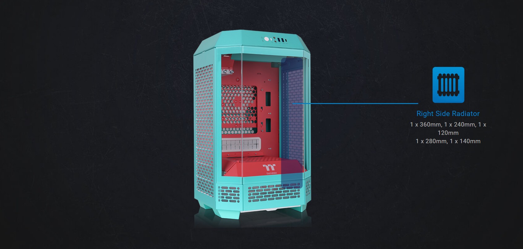 Thermaltake Tower 250 Mini-ITX Mini Tower Case