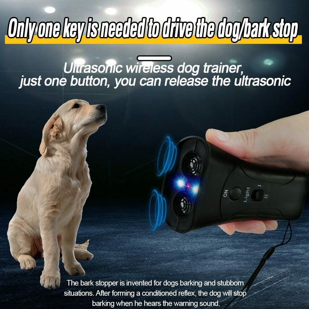 do ultrasonic dog trainers work