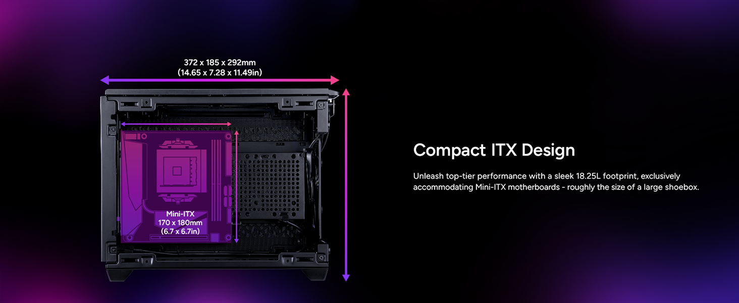 Cooler Master NR200P V3 Mini-ITX PC Case