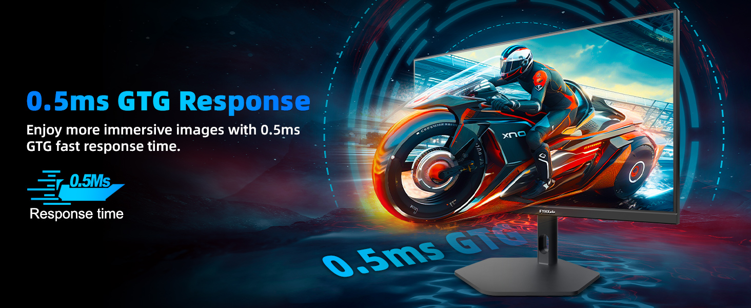 0.5ms Fast response time