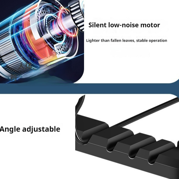 can be used as a notebook stand and/or cooling pad. The adjustable anti-skid holders are compatible