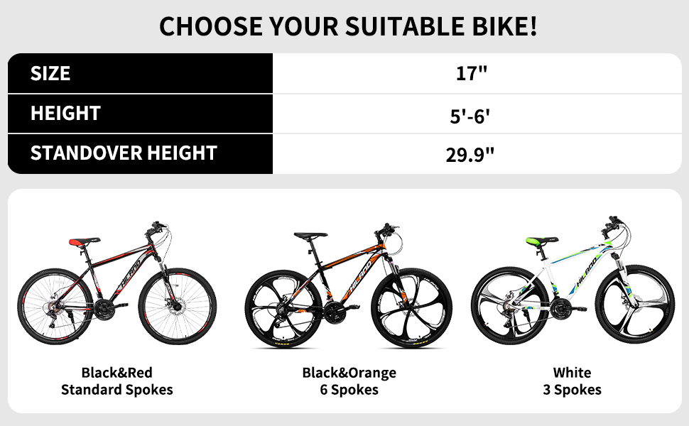 mountain bike colors