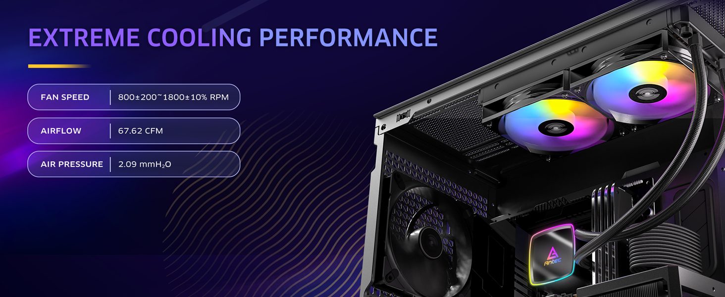 Antec Ultra 240 ARGB Liquid CPU Cooler