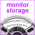 Monitor storage
