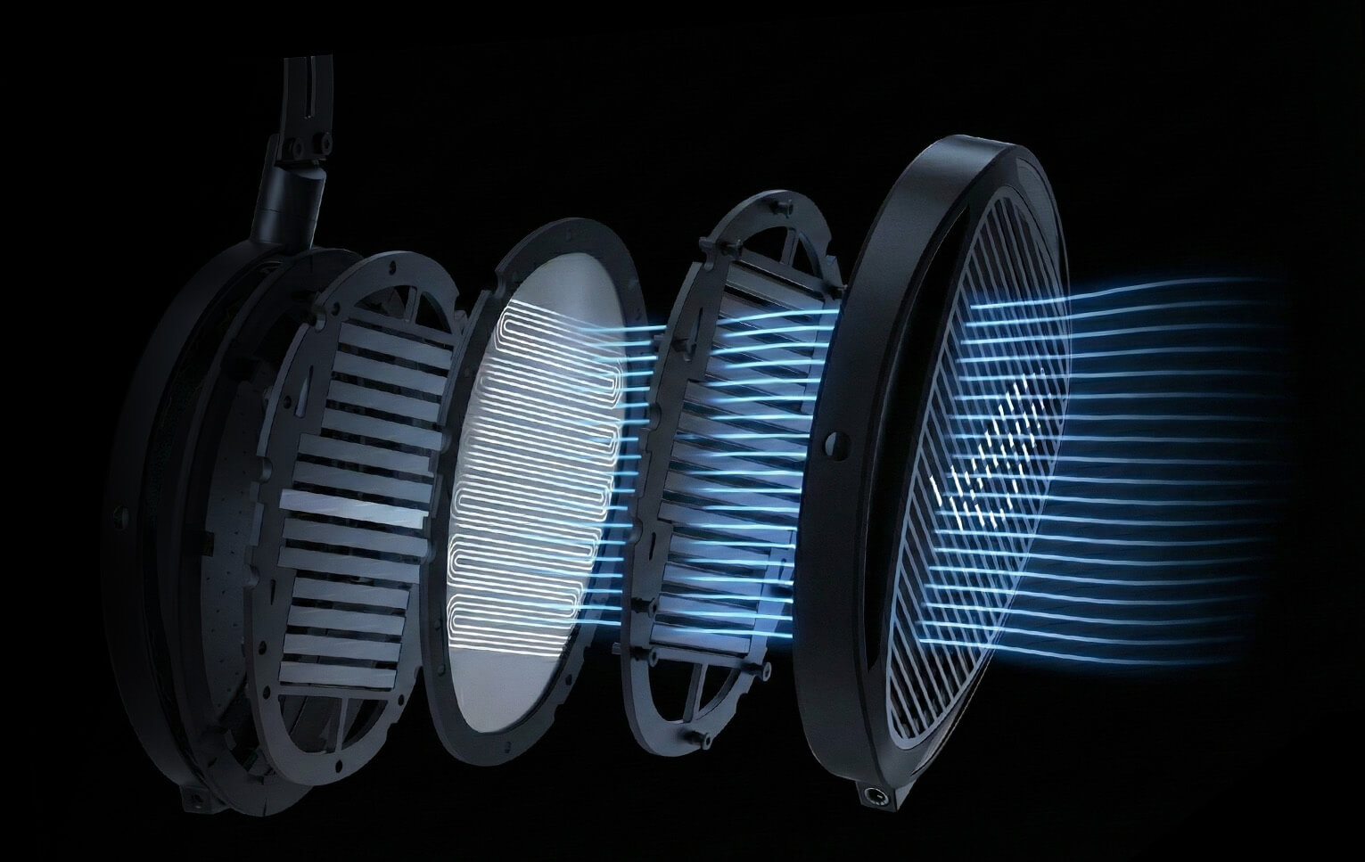 ASUS ROG Kithara Audiophile Open-Back Wired Headphones with Mic