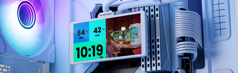 Phanteks Glacier One 360M25-LCD AIO Liquid CPU Cooler