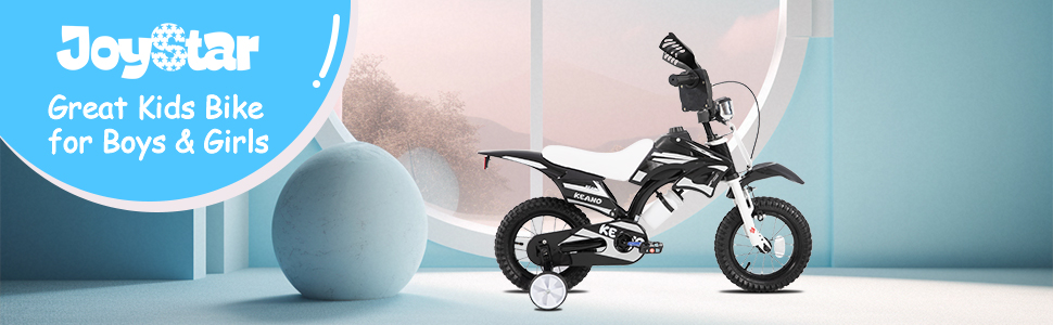 kids bike boys girls motocross style kids bicycle training wheels