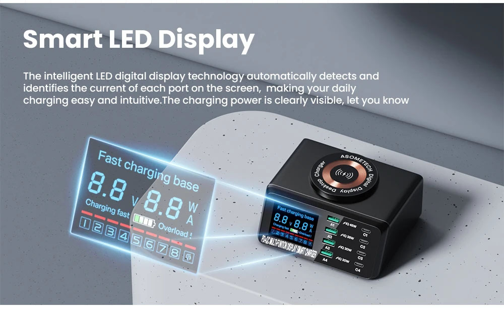 Jansicotek 8 Port Charging Station