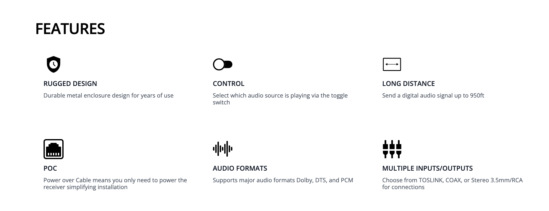 features