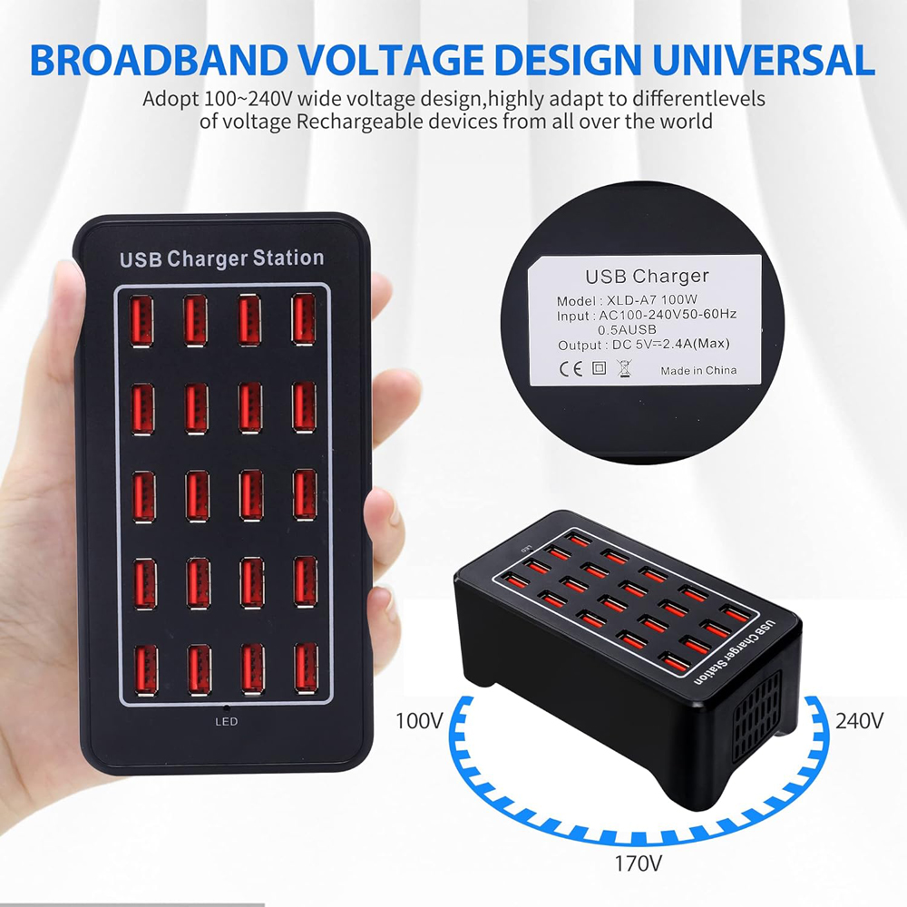 Multiple USB Charging Station