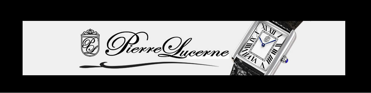 Pierre Lucerne 1888 Mens Swiss Inspired Tank Dress Watch