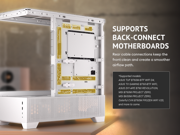 Antec C6 Wood White Mid-Tower Case