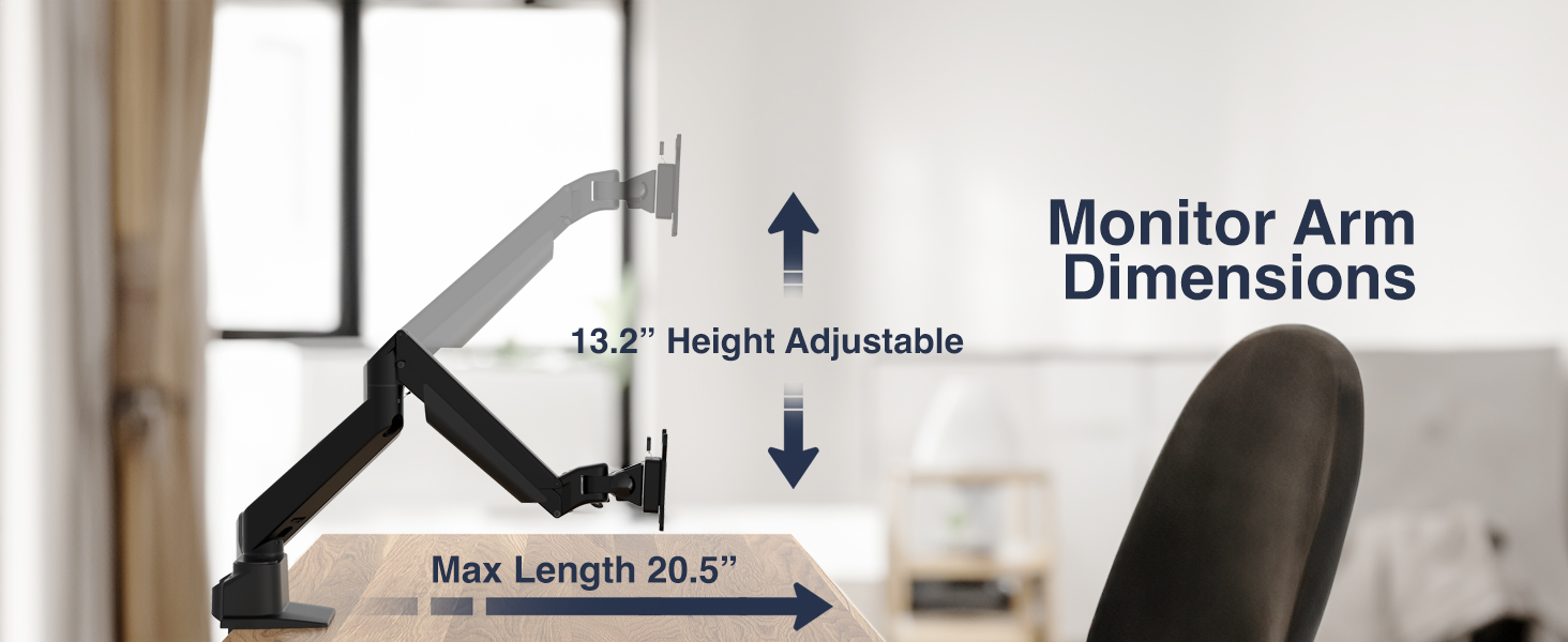 Desky Dual Monitor Arm