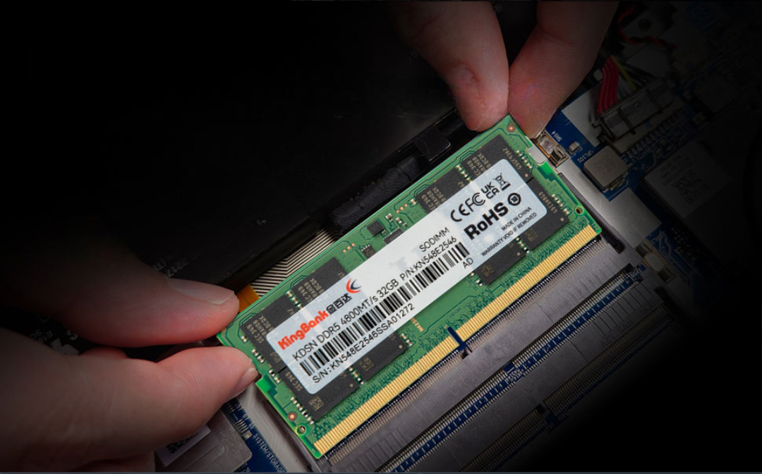 Kingbank 32GB 262-Pin DDR5 SO-DIMM DDR5 4800 (PC4 38400) Laptop Memory
