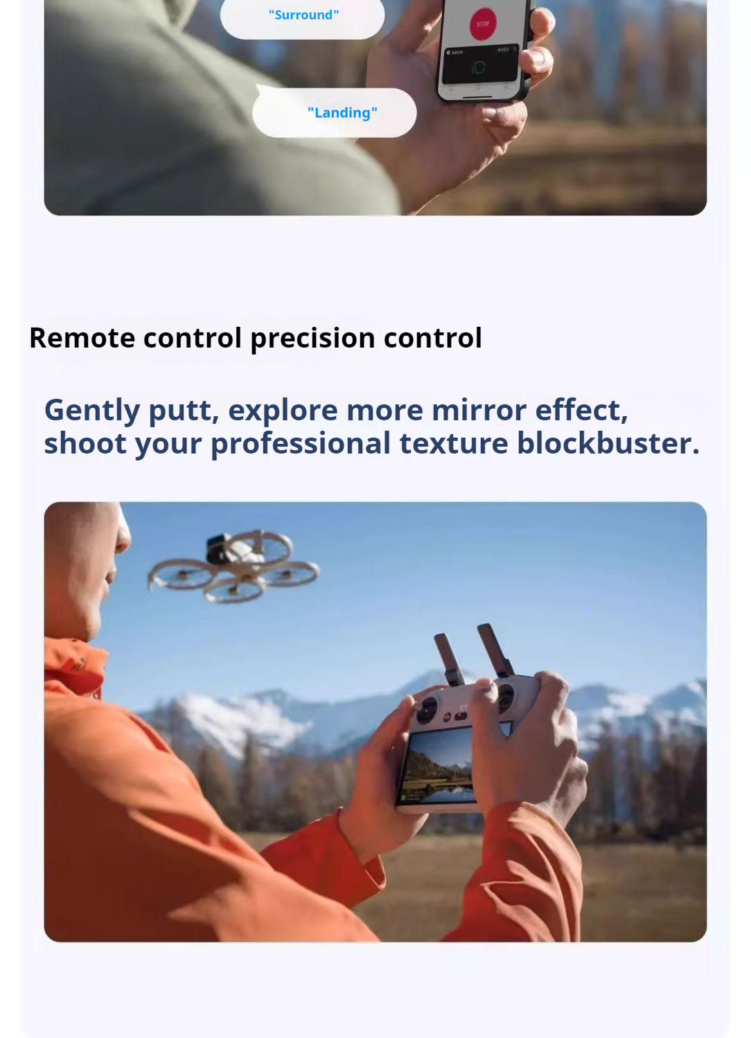 DJI Flip Smart HD Drone