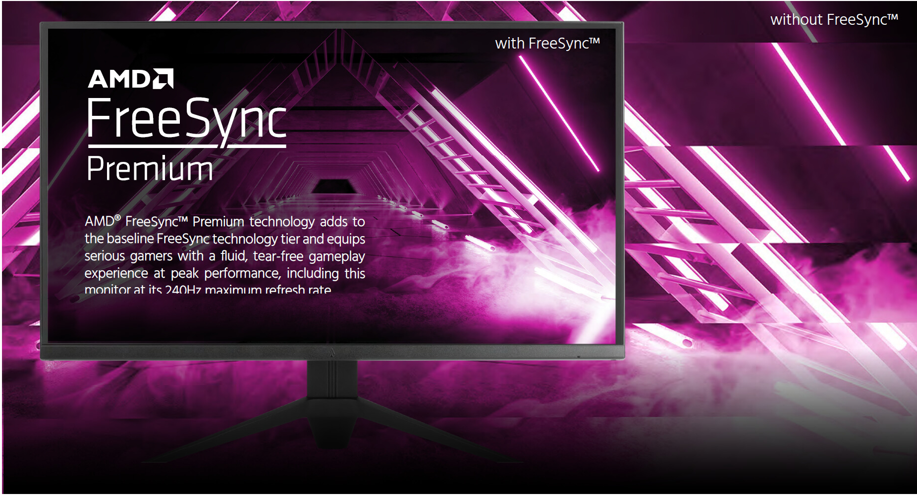 Ecran PC 27 Dark Matter - Full HD, IPS, 240 Hz, 1 ms, HDR 400, FreeSync  Premium –